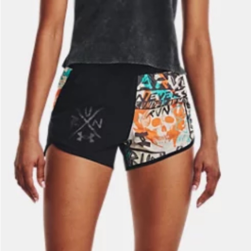 NEVER WORN UNDER ARMOUR Women's Destroy All Miles Shorts